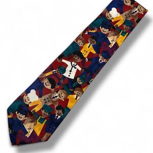 SAVE THE CHILDREN NOVELTY SILK TIE - "Sarah - Age 12 "Dads"